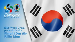 10m Air Rifle Men Junior Final - 2023 Changwong (KOR) - ISSF World Championship Juniors