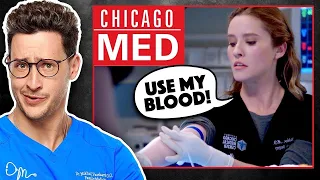 Doctor Reacts To Chicago Med Wildest Scenes