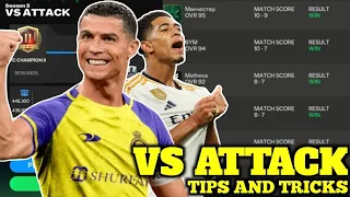 How to win every vs attack matches in ea fc 24 mobile || Fc Mobile Vs Attack tips