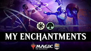 HOW TO WIN ☀️🌳 Green/White Enchantments | Standard | Mythic Climb Aug '23 [MTG Arena]