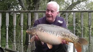 Carp Fishing. The Oconnor Angle. Barry fishes the Secret lake.