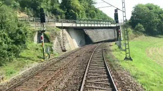 Führerstandsmitfahrt FLIRT von Schaffhausen (CH) nach Singen (D)