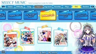 hololive Pack DLC overview for Groove Coaster Wai Wai Party!!!!