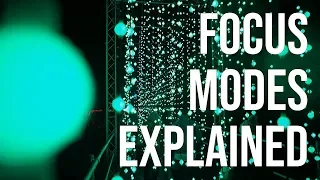 Sony a5100 - Focus Mode Explained