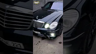 Replacing the dashboard with an E55 AMG 160 mp/h to 320 km/h Mercedes W211 Upgrade AMG V8 #shorts