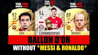 Ballon d’Or WINNERS Without MESSI & RONALDO! (2008-2021) 😱😵