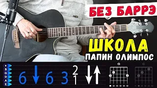 Папин Олимпос - Школа на гитаре БЕЗ БАРРЭ