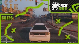 GTX 1050 Ti + i3 7100  GTA 5 | 60 FPS