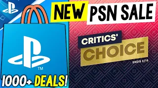 HUGE NEW PSN SALE! PlayStation Critics Choice SALE 1000+ Deals (NEW PlayStation Game Deals 2024)