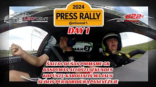 MARKELEVIČIUS #67 | PRESS RALLY DAY 1. PRISIŠAUDĖM SAU Į KOJAS, UŽVALGĖM KOPŪSTŲ IR ATLOŠĖM SEKUNDES