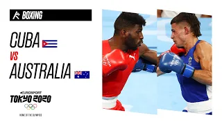 CUBA vs AUSTRALIA | Men's Light Weight - Boxing | Semifinal Highlights | Olympic Games - Tokyo 2020