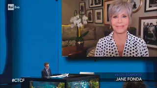 Jane Fonda a Che Tempo Che Fa - 18/10/2020