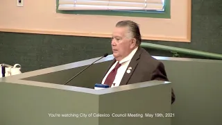 City of Calexico Council Meeting May 19th, 2021