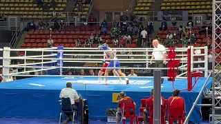 🇵🇭Hergie Bacyadan defeats 🇪🇸Dunia Martinez via UD - 2024 BOXING 2ND WORLD QUALIFICATION TOURNAMENT