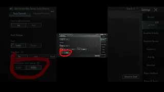 How to set left right cover button in bgmi update 2.6 PUBG mobile