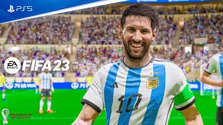 FIFA 23 - Argentina vs Brasil - FIFA World Cup Qatar 2022™ Final - PS5™ [4K60fps]