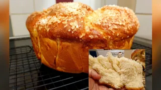 Козунак на конци без месене на ръка с квас / Bulgarian Easter Bread Kozunak with sourdough