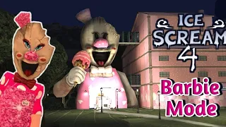 Ice Scream 4 Barbie Mod Full Gameplay