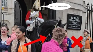 King's Guard Pulls The Reins Immediately as Lady GRABS the REINS!