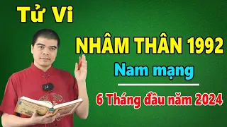 Tử Vi Tuổi Nhâm Thân 1992 Nam Mạng - 6 Tháng Đầu Năm 2024 Giáp Thìn, Đổi Đời Giàu Sang