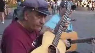 Musicians play in Washington Square Park