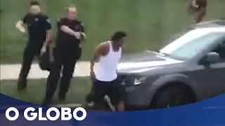 Homem negro é baleado por policial e gera protestos em Wisconsin, EUA