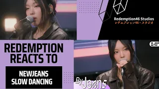 [By Jeans] 'V - Slow Dancing' Cover by HYEIN | NewJeans (Redemption Reacts)