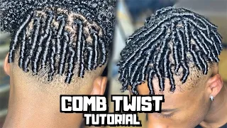 Comb twist/Finger Coils For Men Tutorial | PrettyBoyFloyd 🌹