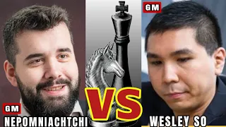 IT'S HARD TO FIGHT WHEN YOU'RE ALONE | Ian Nepomniachtchi vs Wesley So|