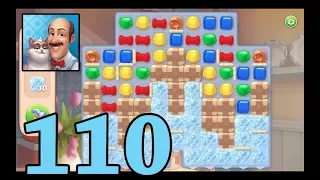 [Gameplay] Homescapes - Level 110 (No Boosters)