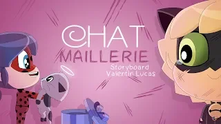 Miraculum: Biedronka I Czarny Kot - Miraculous Chibi 05 - Chat Maillerie