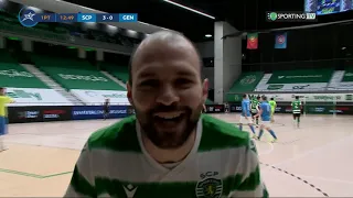 UEFA FUTSAL CHAMPIONS LEAGUE - Sporting CP (POR) 12 X 1 Futsal Gentofte (DEN)