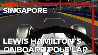 Lewis Hamilton's Stunning Pole Lap | 2018 Singapore Grand Prix