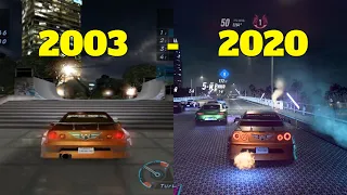 History Of Eddie's R34 Skyline In Need For Speed | 2003 - 2020 | Need For Speed History