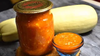 🌶Аджика из Кабачков на Зиму. Сколько не готовь ВСЕГДА МАЛО!