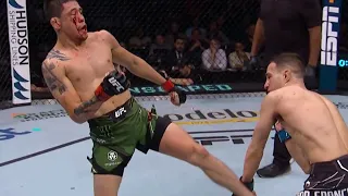 Moreno destroying Kai's liver