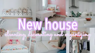 ✨ NEW HOUSE CLEANING, DECORATING & ORGANIZING || CLEANING MOTIVATION || 2024 CLEAN WITH ME