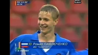 Гол Романа Павлюченко в матче звезд РФПЛ (2003)