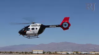 Las Vegas Metropolitan Police unveil new helicopter