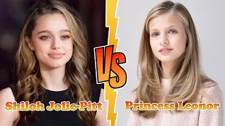Shiloh Jolie-Pitt VS Princess Leonor Of Spain Transformation ★ From Baby To 2023