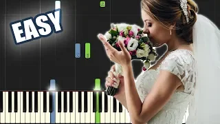 Beautiful in White - Westlife | EASY PIANO TUTORIAL + SHEET MUSIC by Betacustic