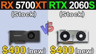 RX 5700 XT Vs. RTX 2060 Super | 1080p and 1440p | New Games Benchmarks