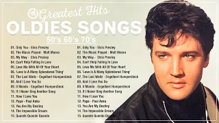 Greatest Oldies But Goodies 60s 70s Classic Hits🎄Elvis Presley,Andy Williams,Johnny Cash,Neil Sedak