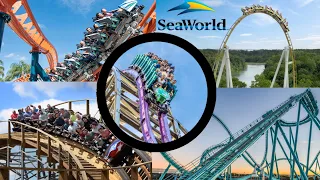 Ranking *EVERY* New for “2020” SeaWorld Entertainment Roller Coasters (2022)