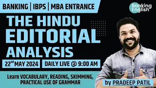 Learn VOCAB, READING, SKIMMING, ERRORS, GRAMMAR USE, 22 May, 2024  - PRADEEP PATIL