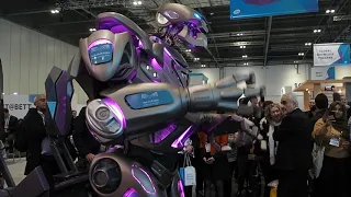 Titan The Robot at the Bett Exhibition 2020.