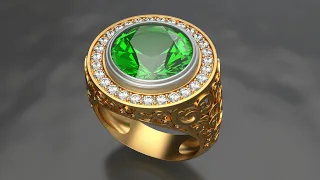 How to make your own jewelry | Design rings with 3d jewelry designer #2