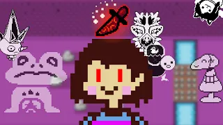 Undertale, but I Start With the Real Knife