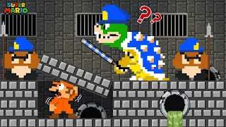 What if Prisoner Mario Escaped from Bowser Prison | Game Animation