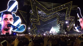 Robbie Williams - Angels  LIVE in Vilnius 2017 08 16